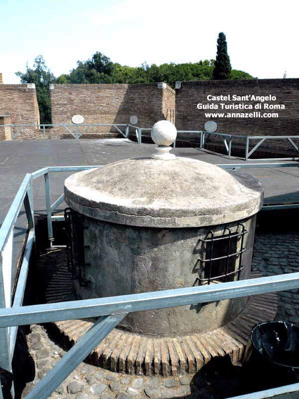 dentro Castel Sant'Angelo