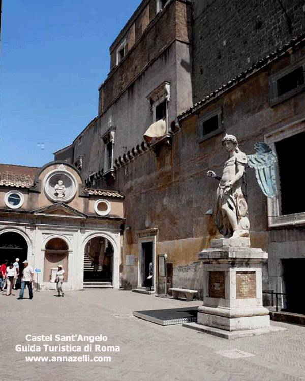 foto dentro castel sant'angelo roma