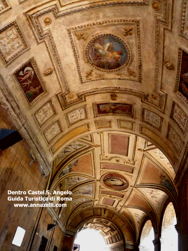 dentro castel sant'angelo roma