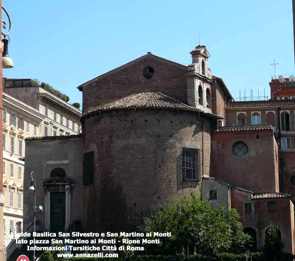 ABSIDE CHIESA SAN MARTINO AI MONTI, ROMA