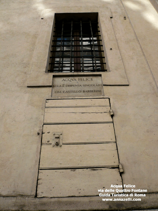 ACQUEDOTTO FELICE (ROMA)