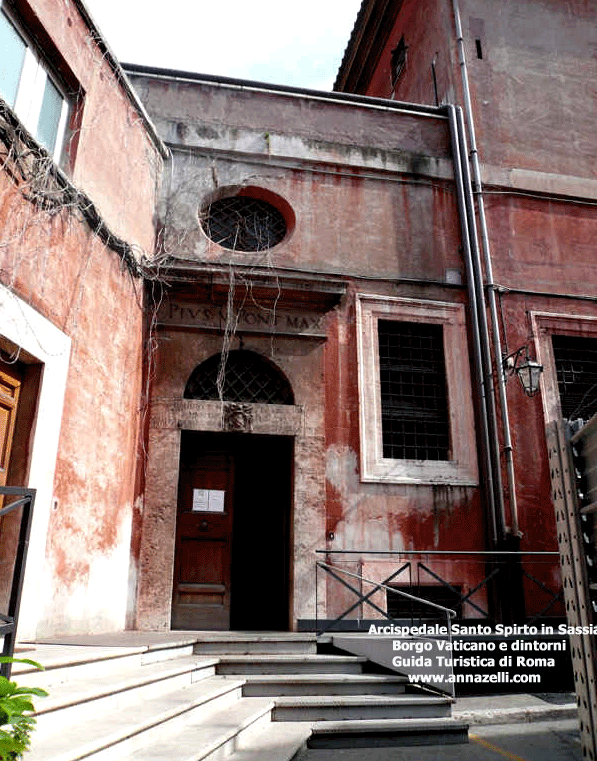 ARCISPEDALE SANTO SPIRITO IN SAXIA BORGO E DINTORNI (ROMA)