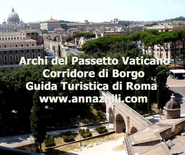 Archi passetto di Borgo corridoio Vaticano