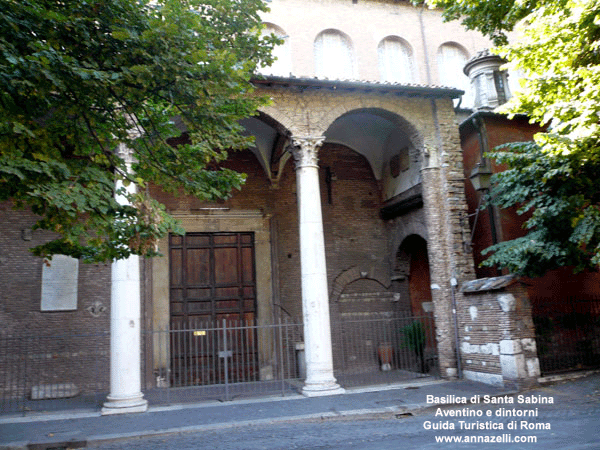 BASILICA DI SANTA SABINA AVENTINO E DINTORNI (ROMA)