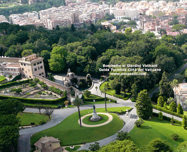 BOSCHETTO GIARDINI VATICANI CITTA' DEL VATICANO