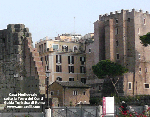CASA MEDIOEVALE VIA TOR DEI CONTI ROMA