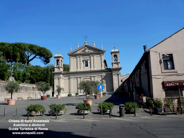 CHIESA DI SANT'ANASTASIA AVENTINO E DINTORNI (ROMA)