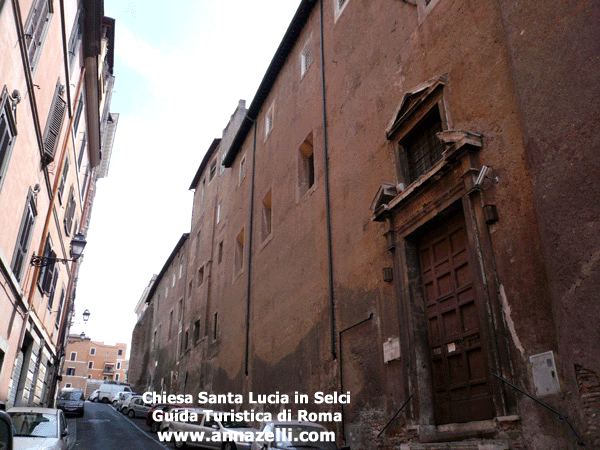 CHIESA SANTA LUCIA IN SELCI ROMA