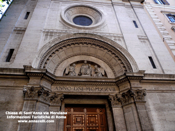 CHIESA SANT'ANNA ROMA