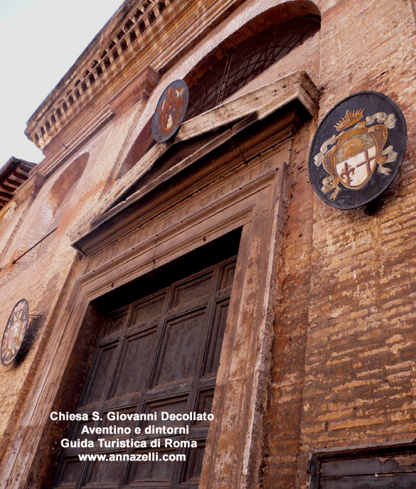 CHIESA DI SAN GIOVANNI DECOLLATO AVENTINO E DINTORNI (ROMA)