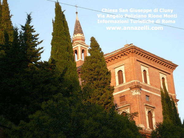CHIESA SAN GIUSEPPE DI CLUNY ROMA