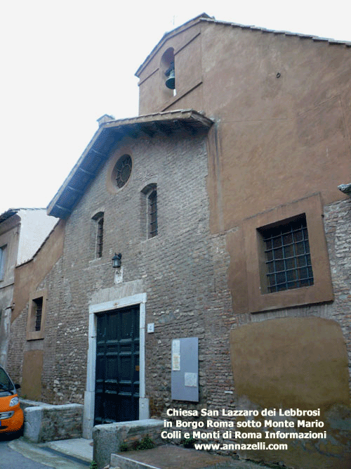 CHIESA SAN LAZZARO ROMA