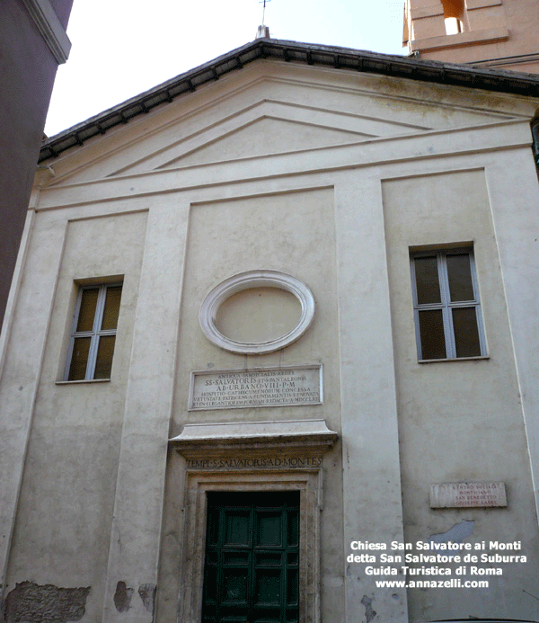 CHIESA SAN SALVATORE AI MONTI ROMA