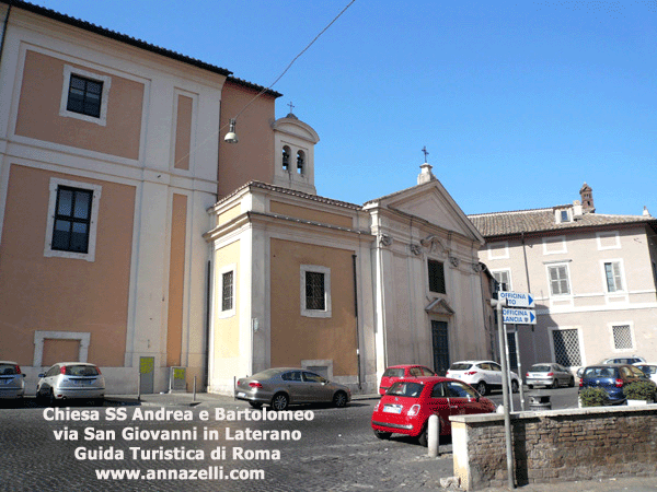CHIESA SS ANDREA E BARTOLOMEO, ROMA