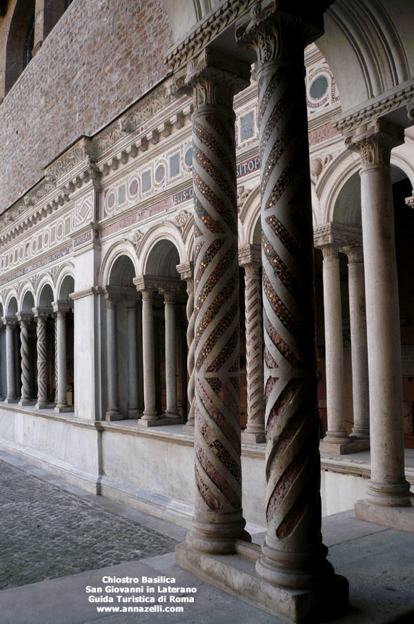 CHIOSTRO BASILICA S. GIOVANNI LATERANO ROMA