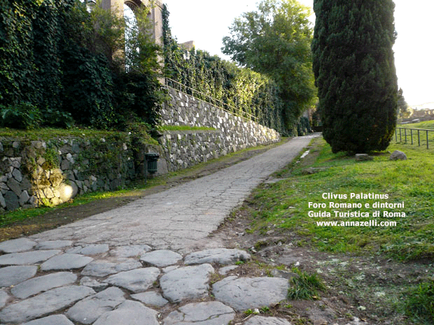 CLIVUS PALATINUS FORO ROMANO A ROMA