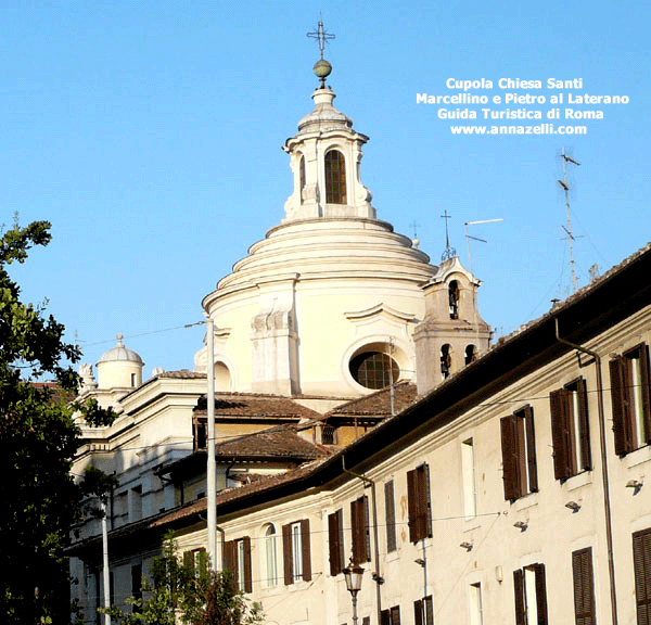 CUPOLA CHIESA SANI MARCELLINO E PIETRO AL LATERANO (ROMA)
