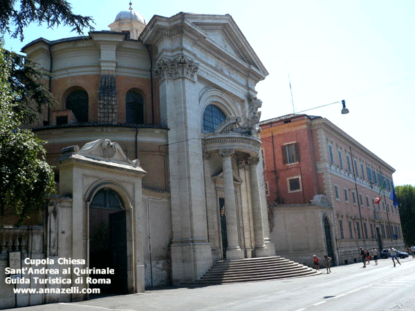 CUPOLA CHIESA SANT'ANDREA AL QUIRINALE (ROMA)