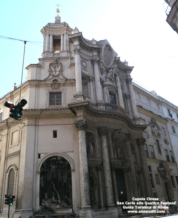 CUPOLA CHIESA SAN CARLO ALLE QUATTRO FONTANE (ROMA)
