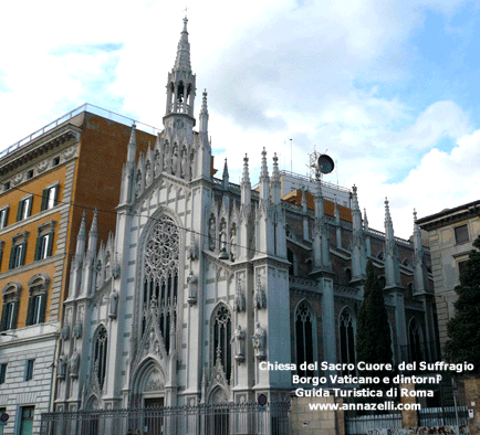 Chiesa Sacro Cuore del Suffragio Borgo Vaticano e dintorni Roma