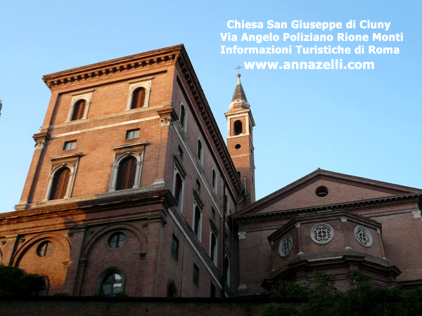 Chiesa San Giuseppe di Cluny via Angelo Poliziano Roma