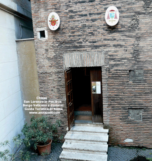 Chiesa San Lorenzo in Piscibus Borgo Vaticano e dintorni Roma