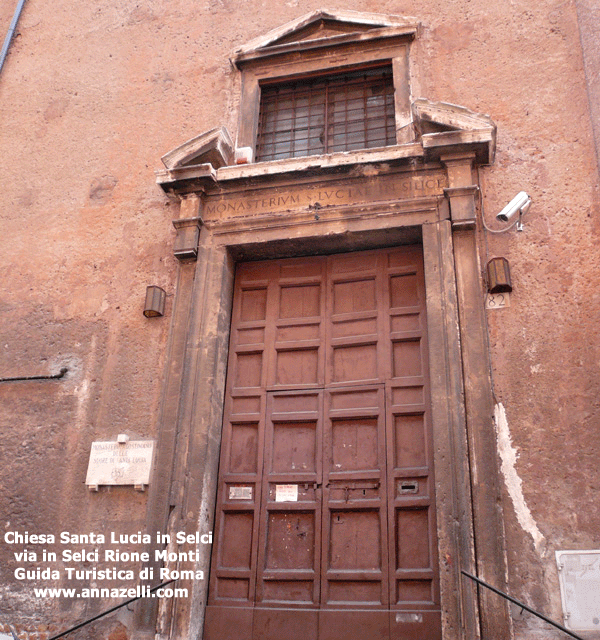 Chiesa Santa Lucia in Selci Roma