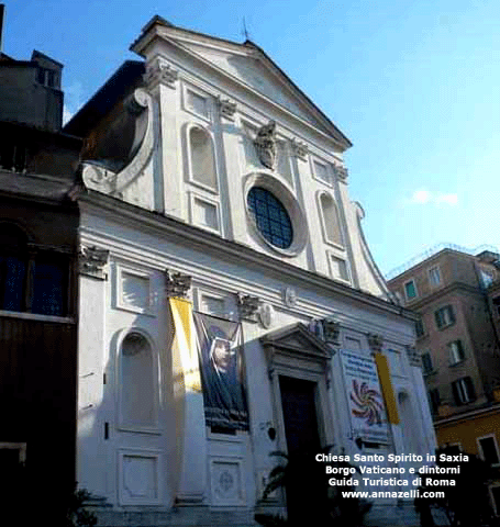 Chiesa Santo Spirito in Saxia Borgo e dintorni (Roma)