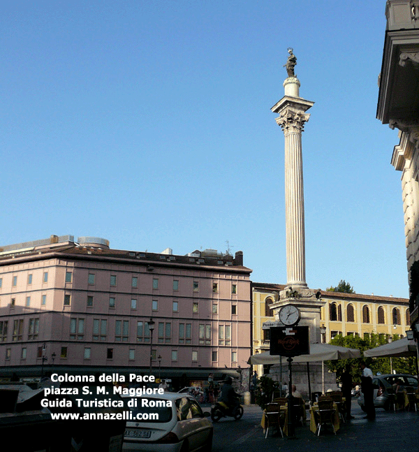 Colonna della Pace, piazza Santa Maria Maggiore, Roma