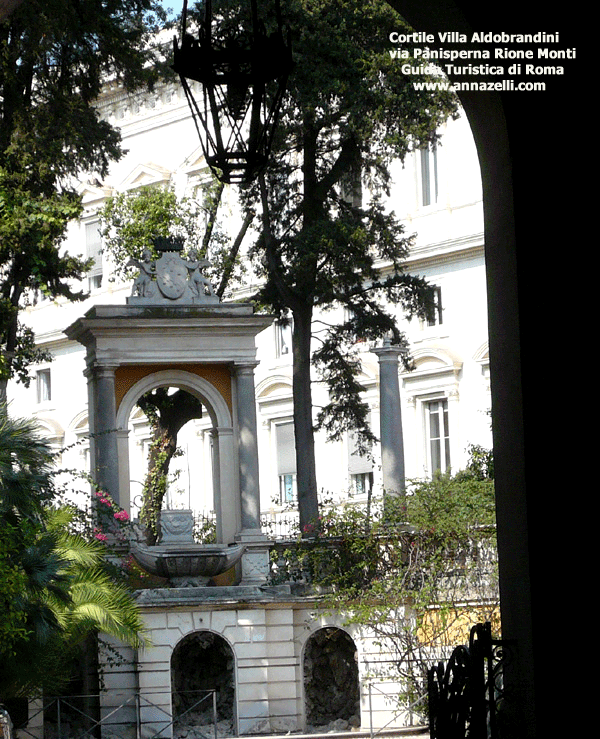 Cortile Villa Aldobrandini (Roma)
