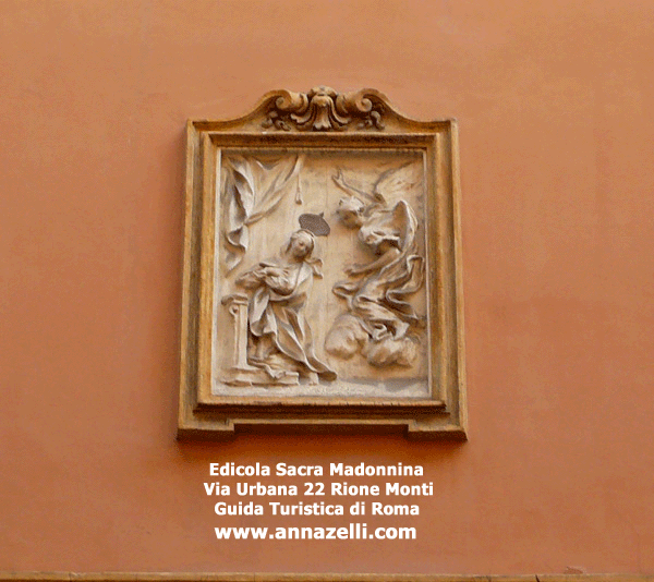 EDICOLE SACRE MADONNINA A VIA URBANA 22 ROMA