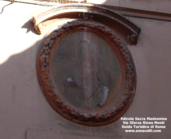 EDICOLA SACRA VIA SFORZA ROMA