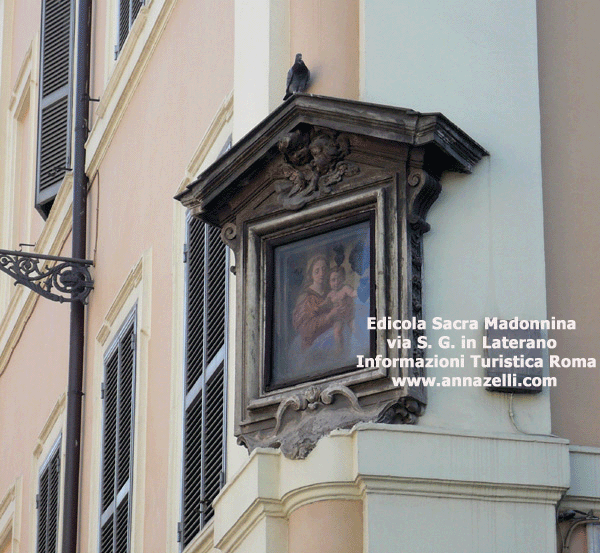 Edicola Sacra, Madonnina, via San Giovanni in Laterano, Roma