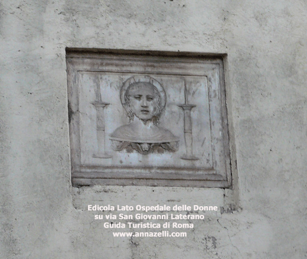 Edicola via San Giovanni in Laterano Roma  lato Ospedale delle Donne