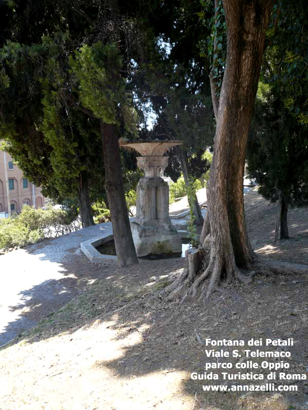 FONTANA DEI PETALI VIALE S. TELEMACO COLLE OPPIO