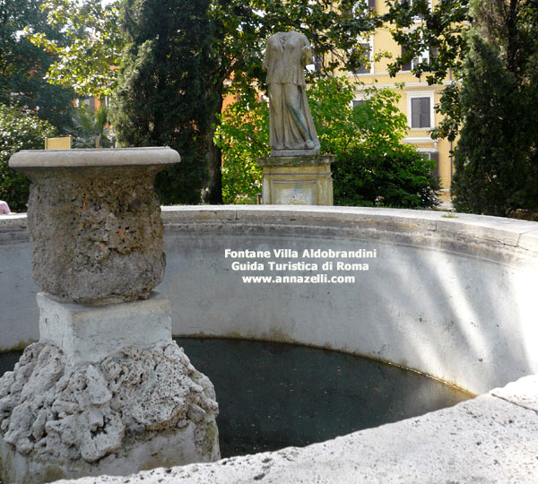 FONTANE VILLA ALDOBRANDINI (ROMA)
