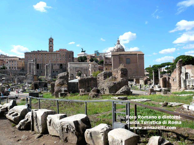 FORO ROMANO E DINTORNI ROMA FOTO INFORMAZIONI