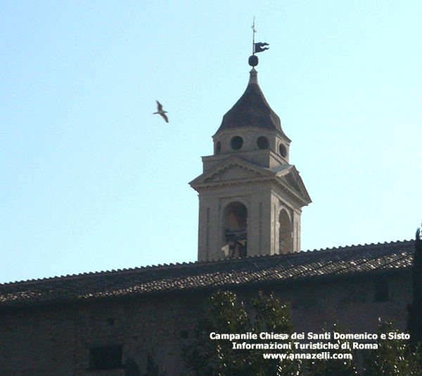 FOTO CAMPANILE CHIESA DEI SANTI DOMENICO E SISTO ROMA