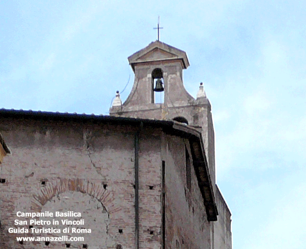 FOTO CAMPANILE SAN PIETRO IN VINCOLI ROMA