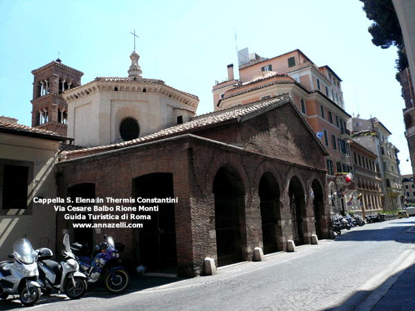FOTO CAPPELLA DI SANT'ELENA IN THERMIS COSTANTINI VIA CESARE BALBO ROMA