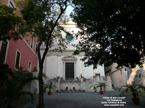 FOTO CHIESA SAN LORENZO IN PANISPERNA ROMA