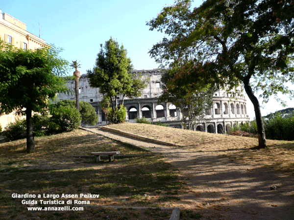 FOTO GIARDINO LARGO ASSEN PEIKOV ROMA