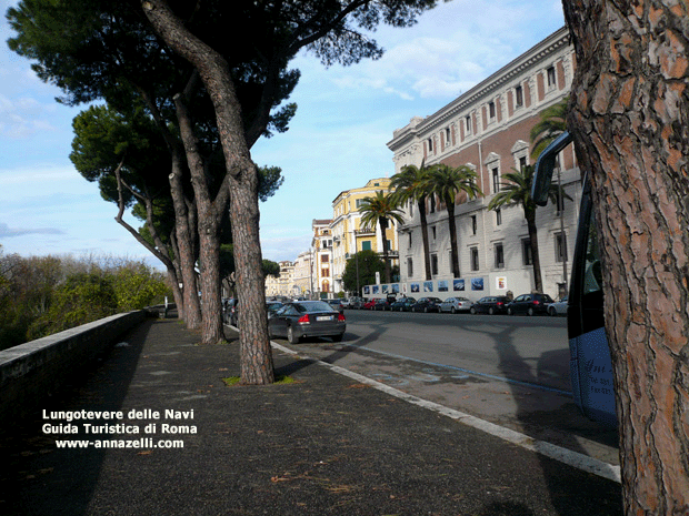 FOTO LUNGOTEVERE DELLA NAVI ROMA