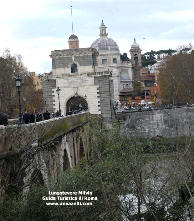 FOTO LUNGOTEVERE MILVIO (ROMA)