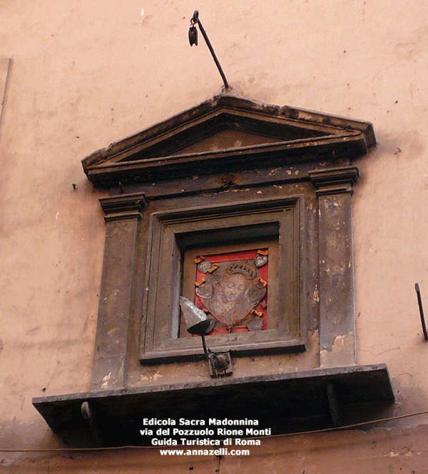 FOTO MADONNINA VIA DEL BOSCHETTO ROMA
