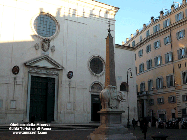 FOTO OBELISCO DELLA MINERVA ROMA