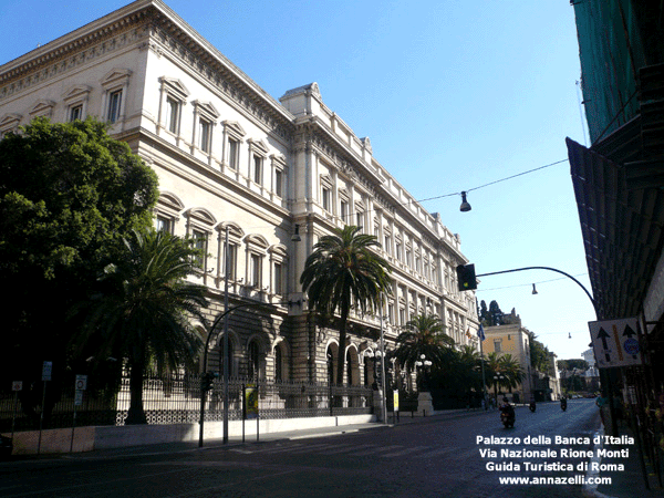 FOTO PALAZZO BANCA D'ITALIA VIA NAZIONALE ROMA
