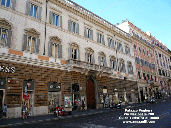 FOTO PALAZZO VOGHERA VIA NAZIONALE 200 ROMA
