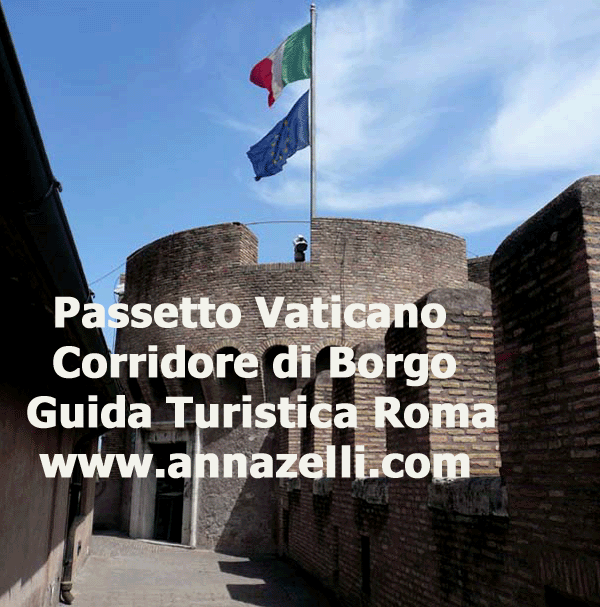 FOTO  PASSETTO VATICANO CORRIDORE DI BORGO ROMA