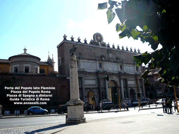 PORTA DEL POPOLO PIAZZA DI SPAGNA E DINTORNI ROMA